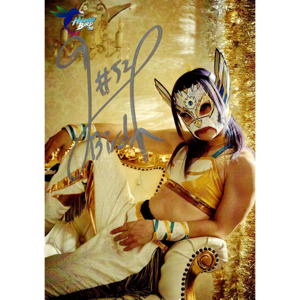 ハミングバード #52 マリーゴールド ポートレート 直筆サイン入り コスチューム 10
