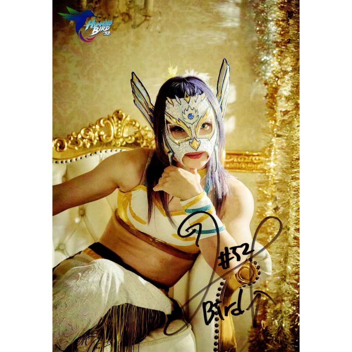 ハミングバード #52 マリーゴールド ポートレート 直筆サイン入り コスチューム 11