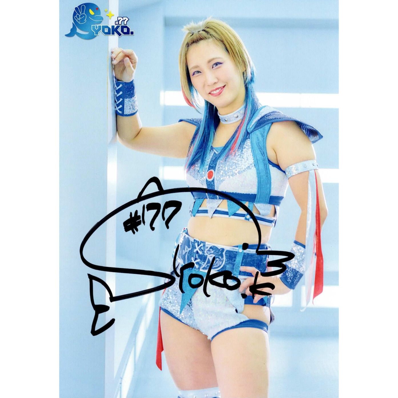 越野SYOKO. #77 マリーゴールド ポートレート 直筆サイン入り コスチューム 4