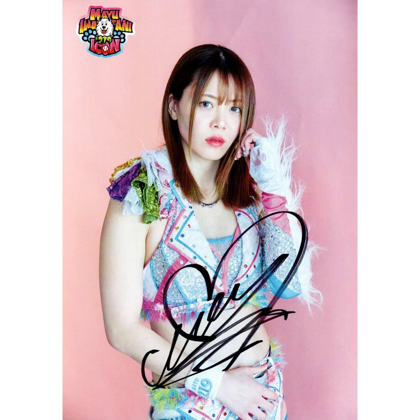 岩谷麻優 #219 マリーゴールド ポートレート 直筆サイン入り コスチューム 21