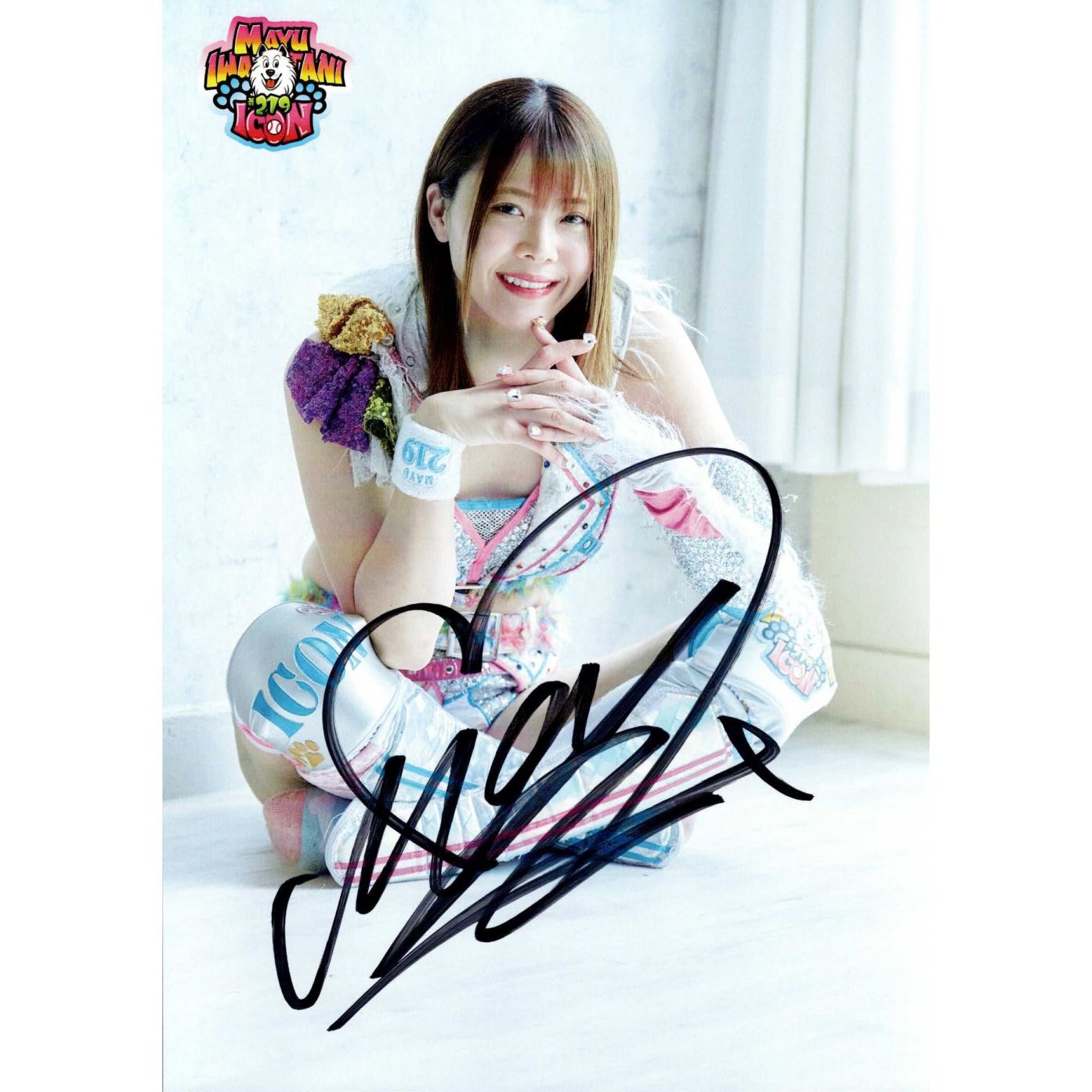 岩谷麻優 #219 マリーゴールド ポートレート 直筆サイン入り コスチューム 22