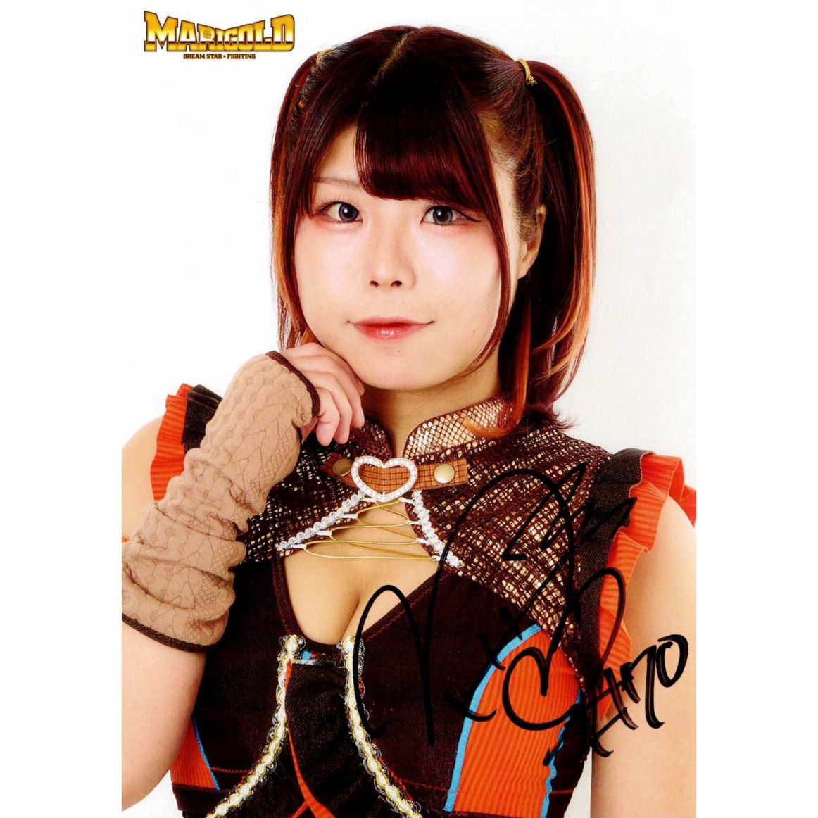 石川奈青 #70 マリーゴールド ポートレート 直筆サイン入り コスチューム 11