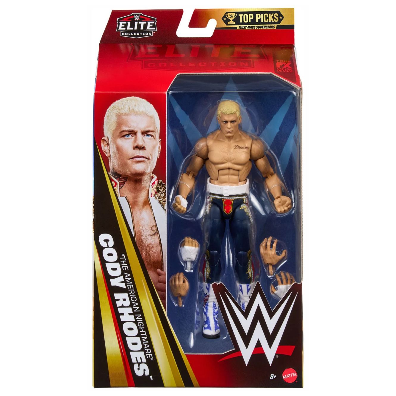 予約】コーディ・ローデス WWE フィギュア トップピックス 2026 第4弾