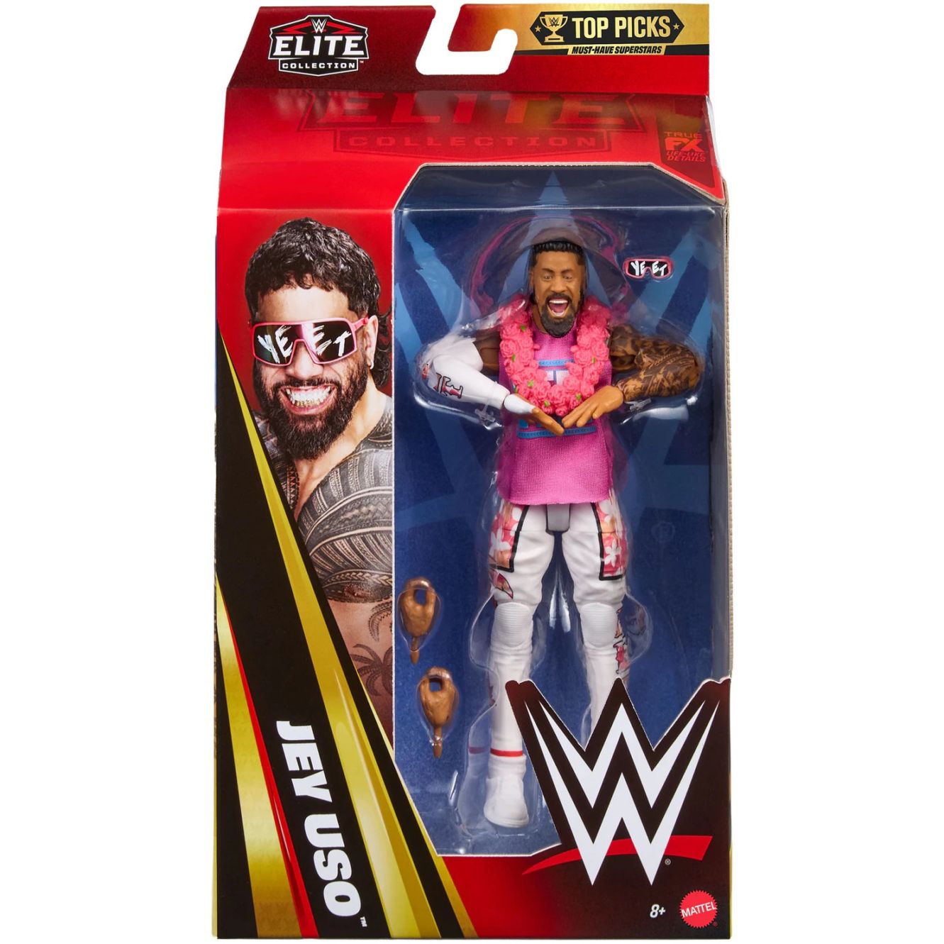WWE USOS アルティメットエディション　フィギュア　新品　ジェイ・ウーソ 予約】ジェイ・ウーソ WWE フィギュア トップピックス 2026 第4弾