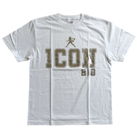 岩谷麻優 ICON 219 Tシャツ 白 (L/XL/XXL)