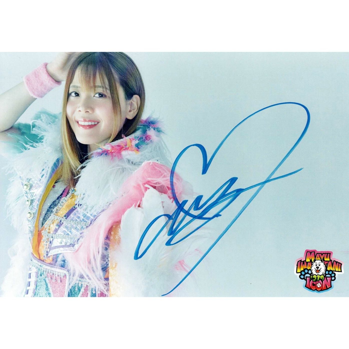 岩谷麻優 #219 マリーゴールド ポートレート 直筆サイン入り