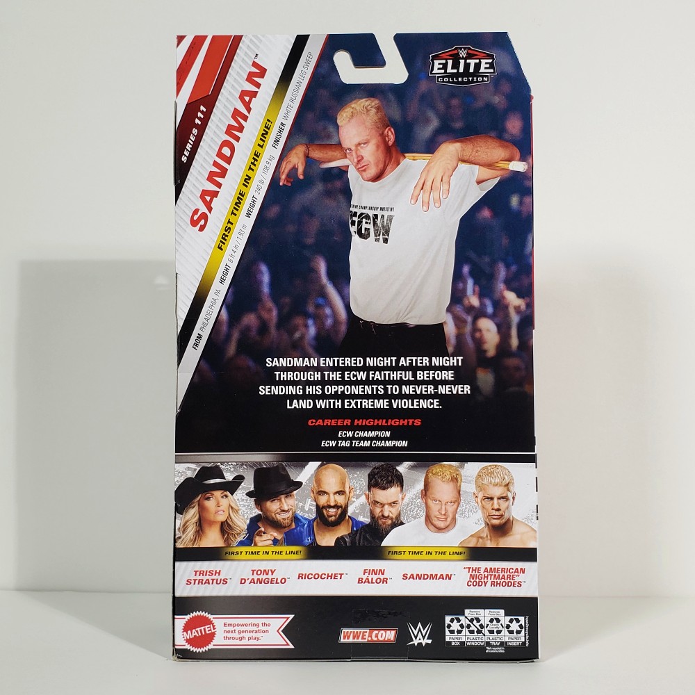 エンドレスサンドマン 7フィギュア #ギャーフ サンドマン WWE フィギュア エリート 111 | WWE | ビッグブルー