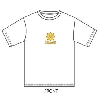 風香 #11 マリーゴールド 背番号 Tシャツ 白 (M/L/XL/XXL)