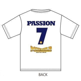 高橋奈七永 #7 マリーゴールド 背番号 Tシャツ 白 (XXL)