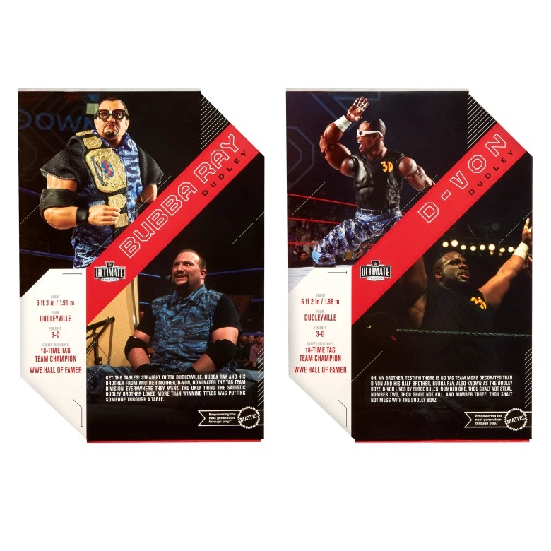 取り寄せ】ダッドリー・ボーイズ WWE フィギュア アルティメット