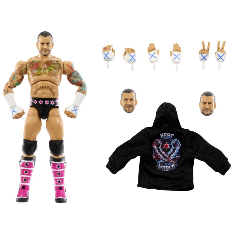 CM Punk フィギュア　WWE 　CMパンク WWE Ultimate Edition CM Punk Action Figure | Mattel Creations