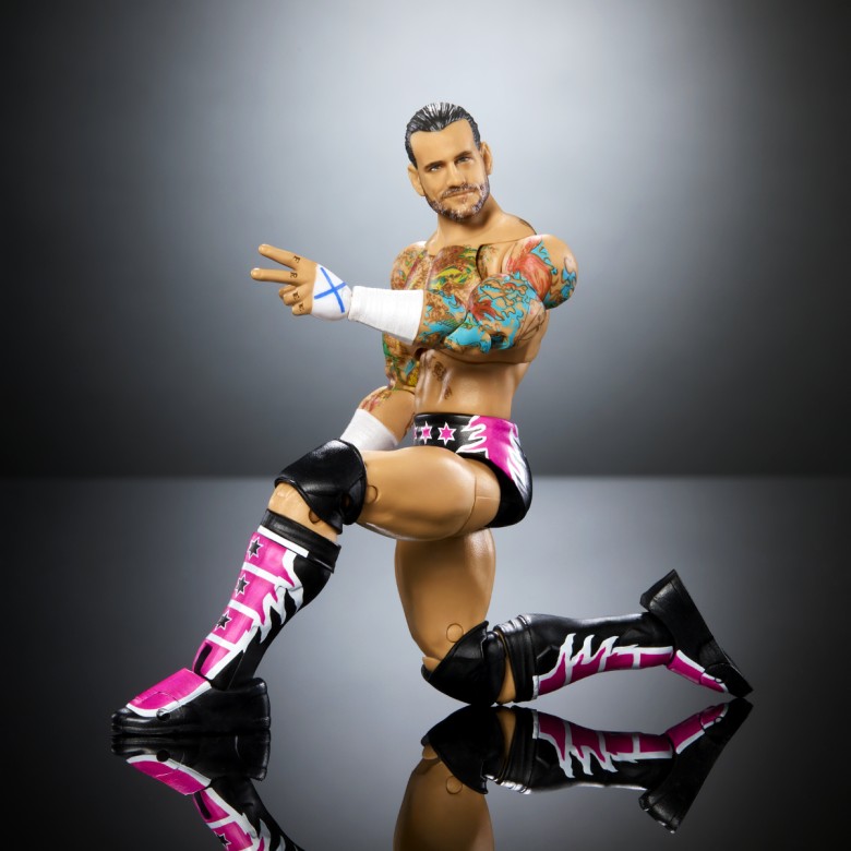 WWE ジョンシナ　CMパンク　サイン AEW CMパンク WWE フィギュア アルティメット・エディション 27