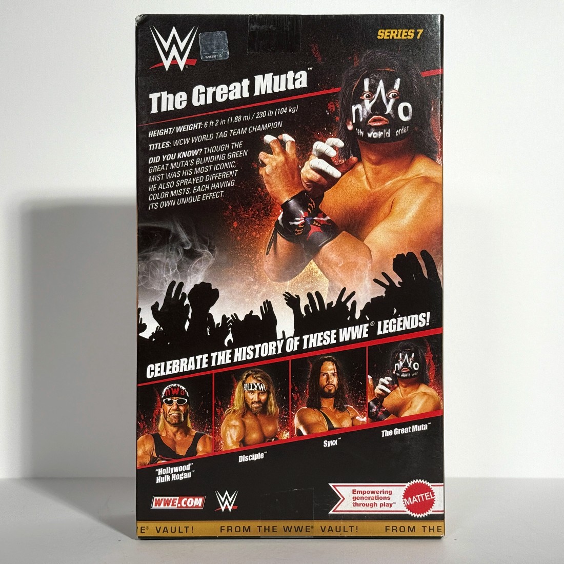 nWo グレート・ムタ WWE フィギュア フロム・ザ・ヴォルト シリーズ 7