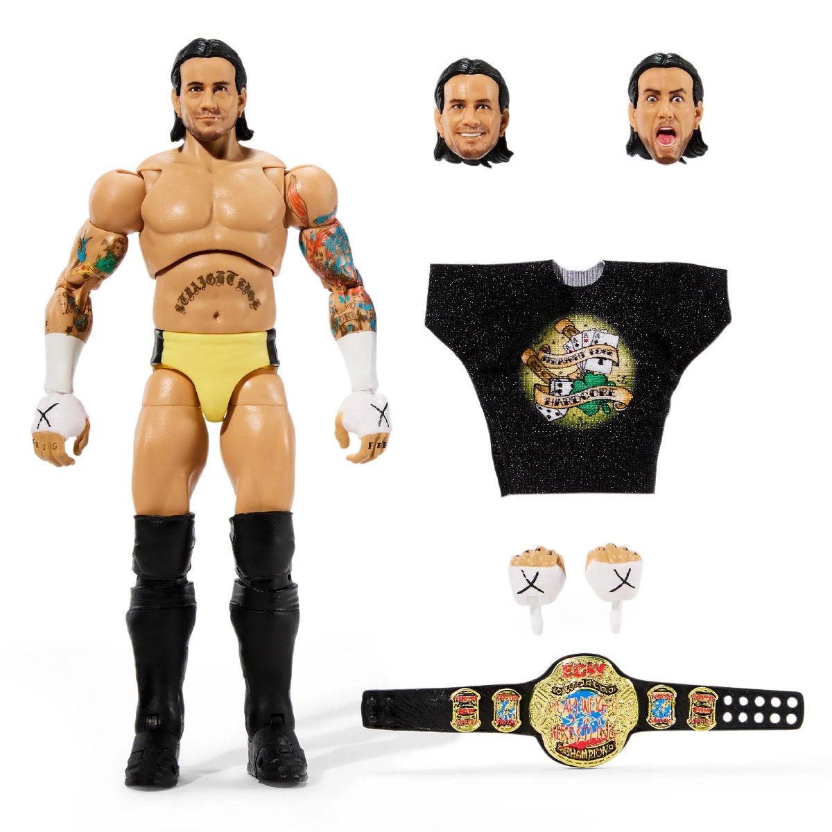ECW CMパンク WWE フィギュア アルティメット・エディション