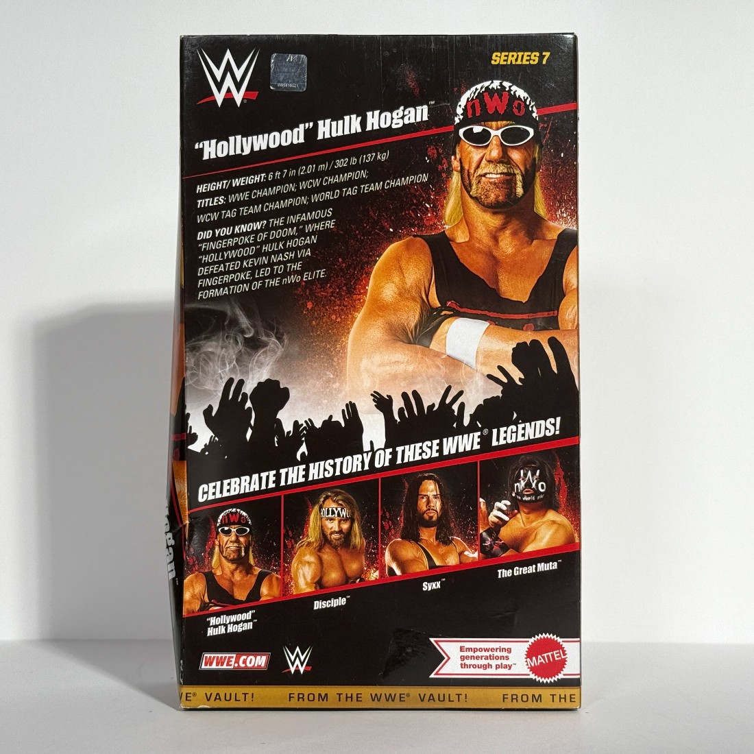 ハリウッド ハルク・ホーガン nWo Wolfpac WWE フィギュア フロム・ザ