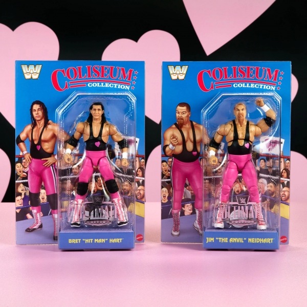 【取り寄せ】ハート・ファウンデーション WWE アルティメット コロシアム・コレクション フィギュア