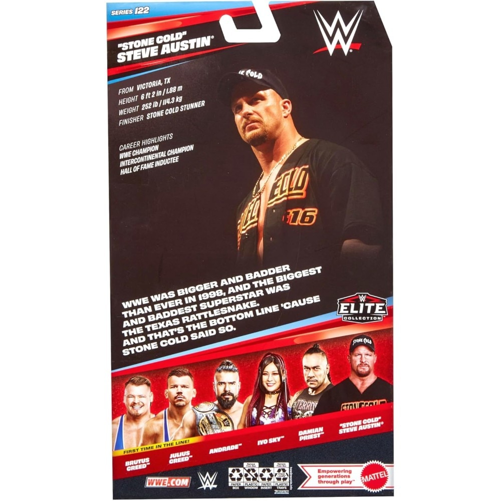 ストーン・コールド スティーブ・オースチン WWE フィギュア エリート 122