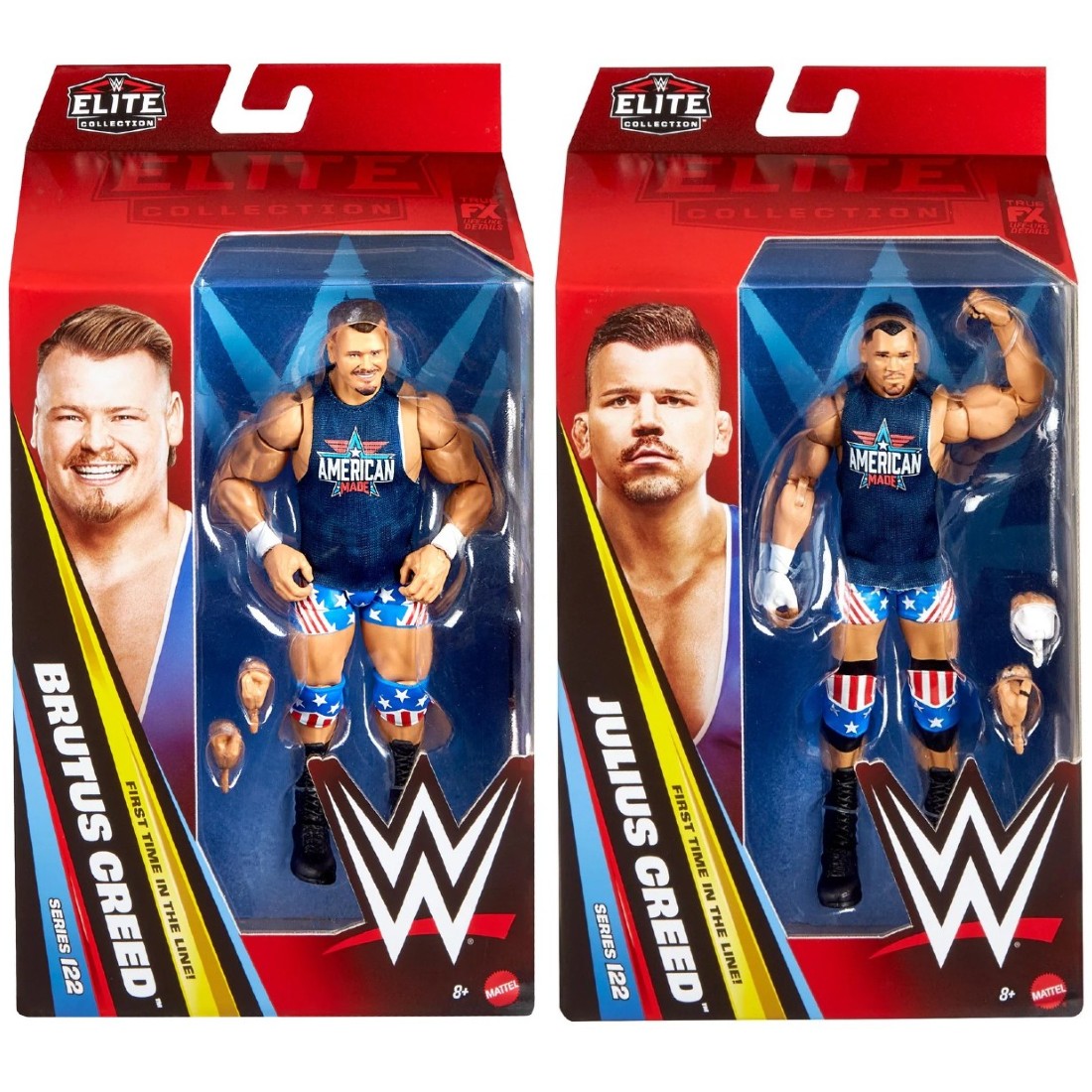 クリード・ブラザーズ（ブルータス & ジュリアス）WWE フィギュア