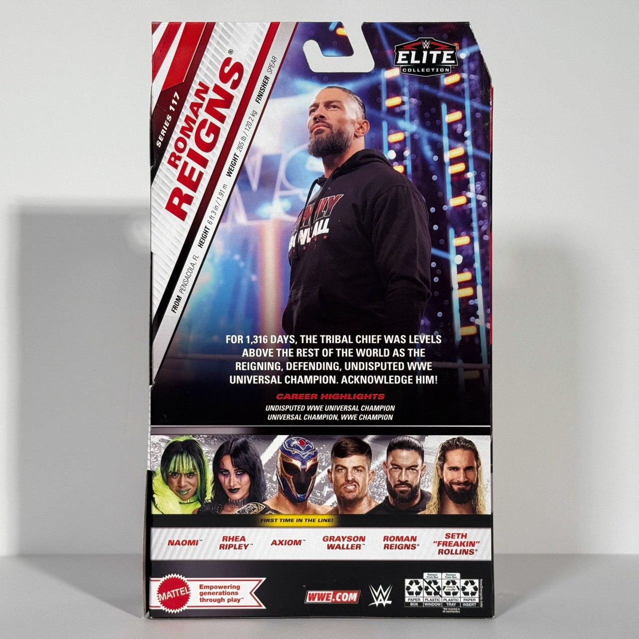 ローマン・レインズ WWE フィギュア エリート 117 | WWE | ビッグ