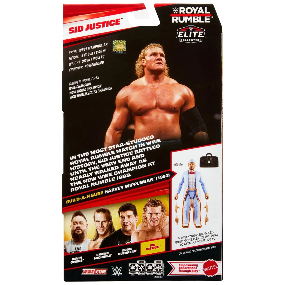【予約】シッド・ジャスティス WWE フィギュア エリート ロイヤルランブル 2027