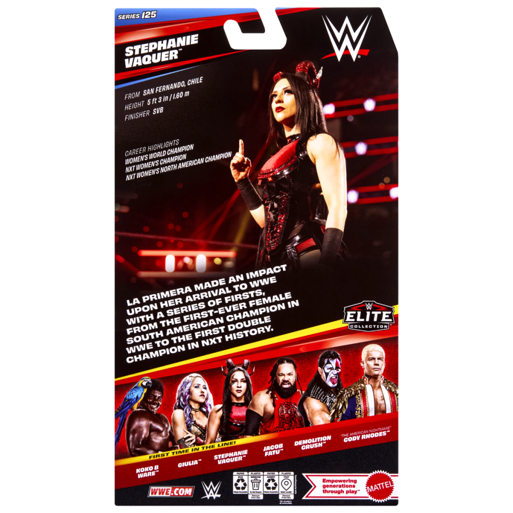 ステファニー・バッケル WWE フィギュア エリート 125