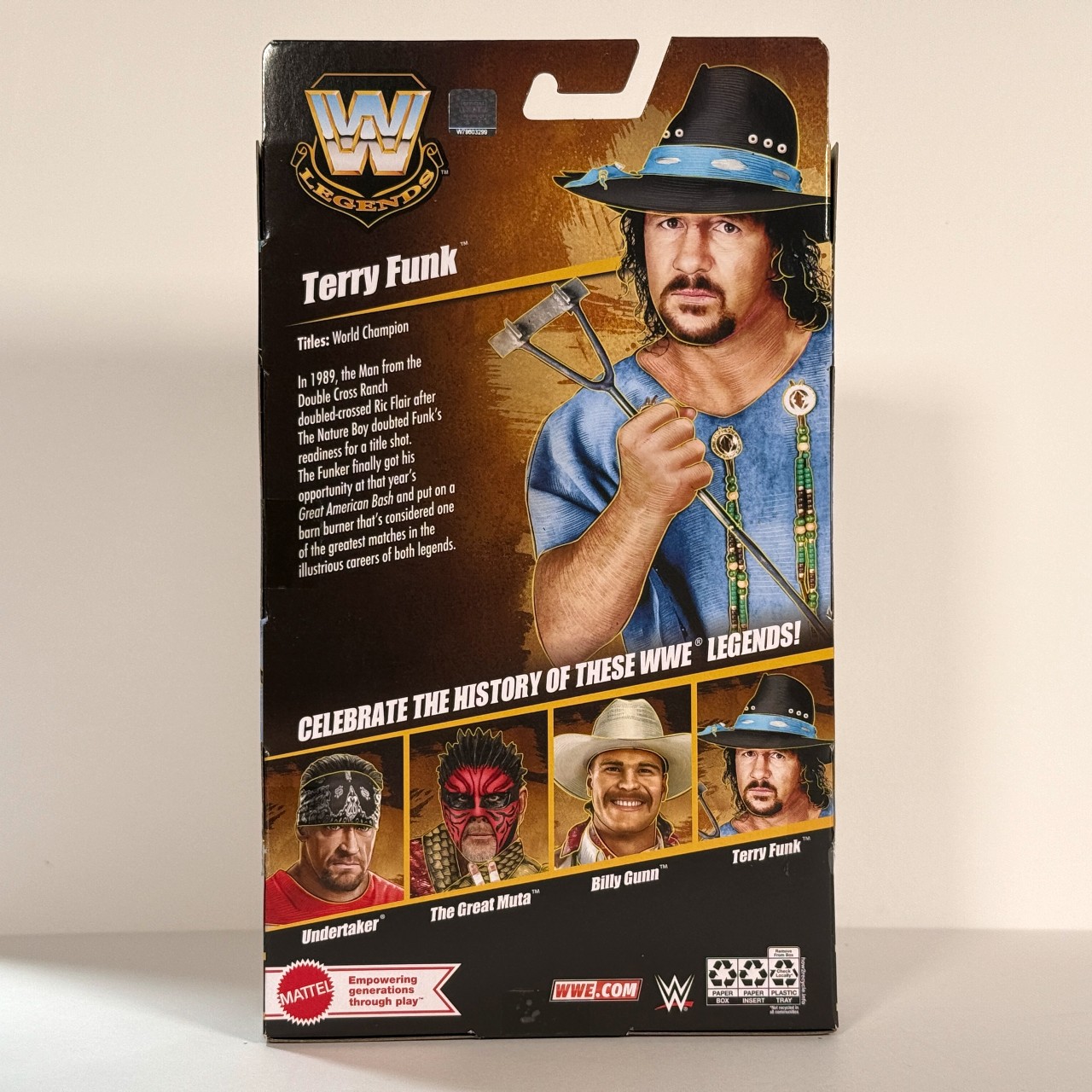 再入荷】テリー・ファンク WWE フィギュア エリート レジェンド