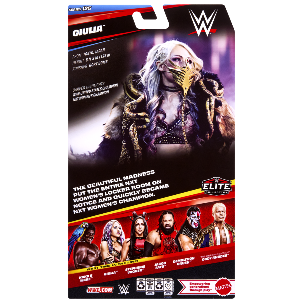 【取り寄せ】ジュリア WWE フィギュア エリート 125