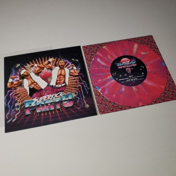 ヤングバックス Superkick Party 7インチ レコード Die Cut Jacket