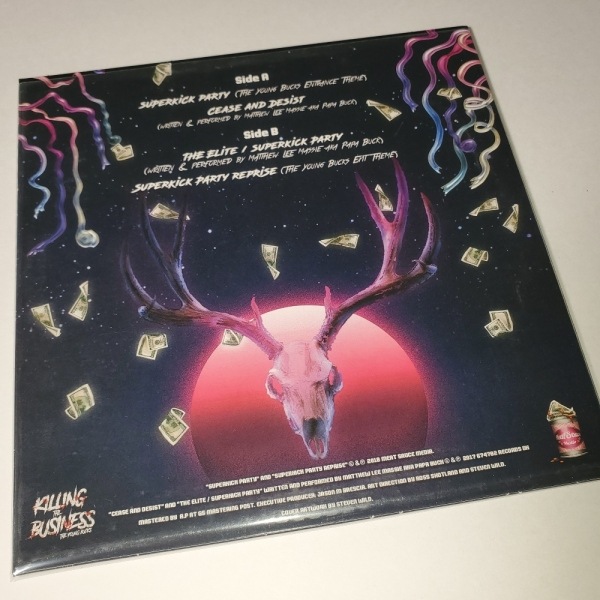 ヤングバックス Superkick Party 7インチ レコード Die Cut Jacket