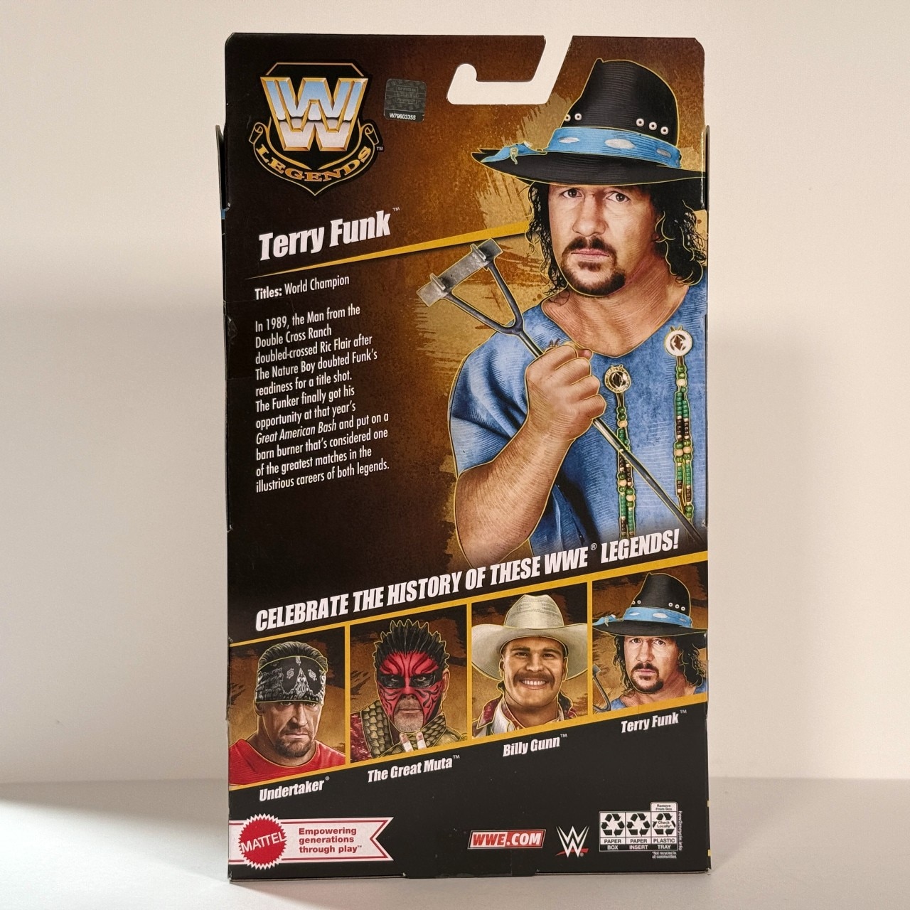 テリー・ファンク WWE フィギュア エリート レジェンド 27 Chase