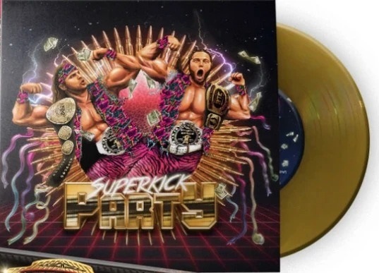 ヤングバックス Superkick Party 7インチ レコード Championship Gold