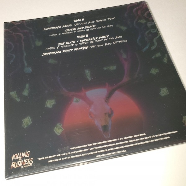 ヤングバックス Superkick Party 7インチ レコード Championship Gold