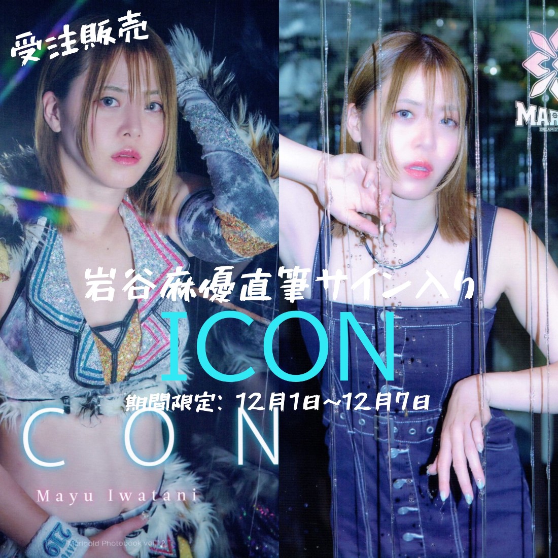 受注販売】マリーゴールド 岩谷麻優 MAYU IWATANI 写真集 ICON | 写真