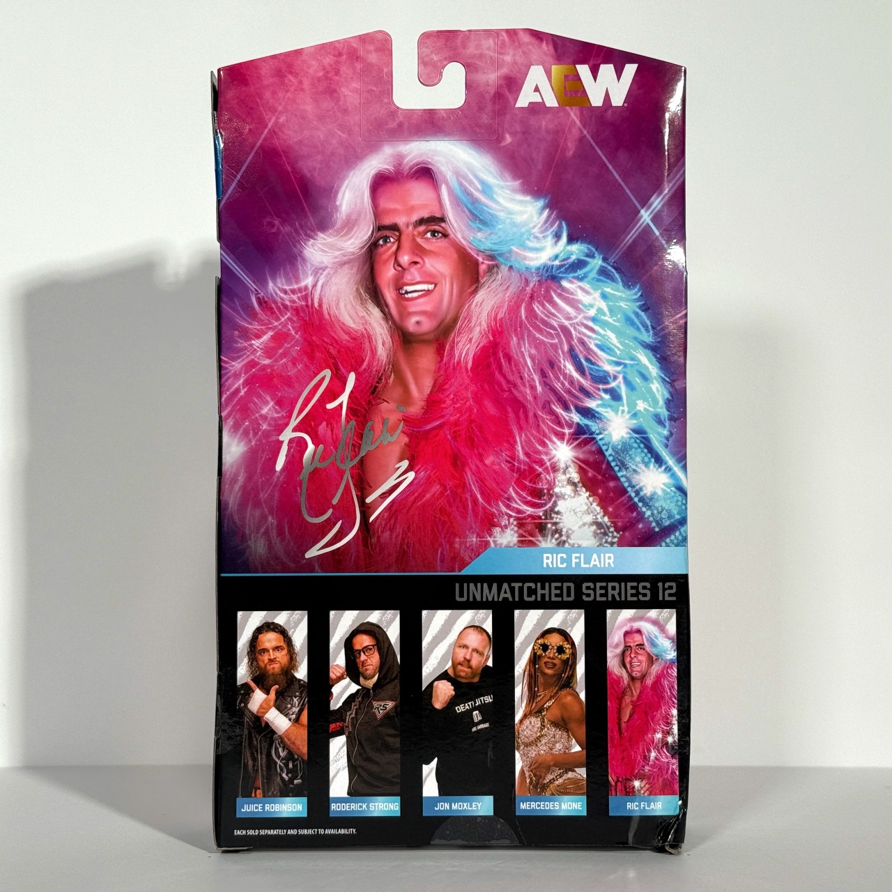 WWE WWF ハズブロ フィギュア リックフレアー 未開封 送料無料☆未開封フィギュア☆WWF RIC FLAIR リック・フレアー☆台紙傷み有