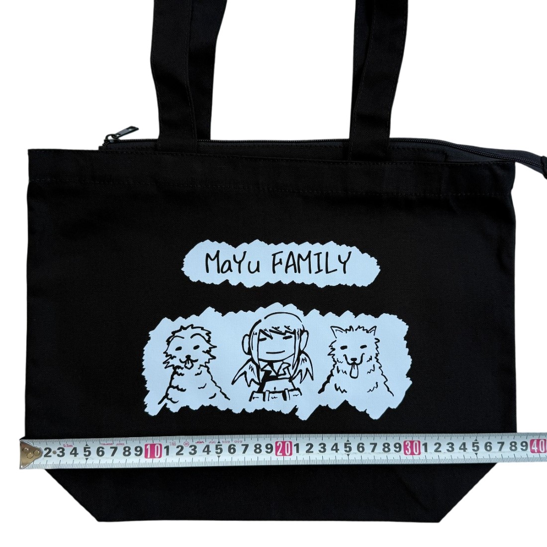 岩谷麻優 ファスナー トートバッグ