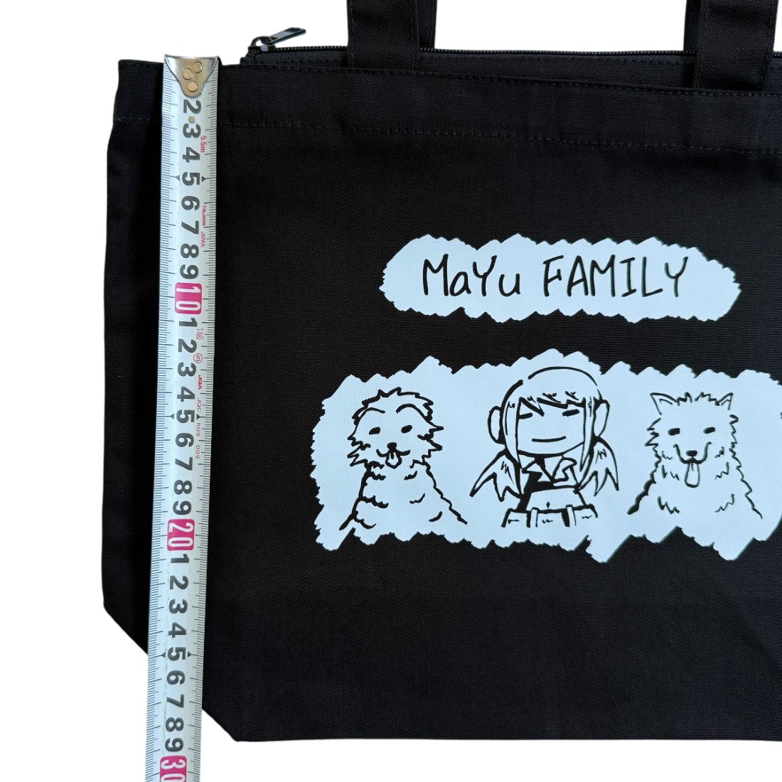 岩谷麻優 ファスナー トートバッグ