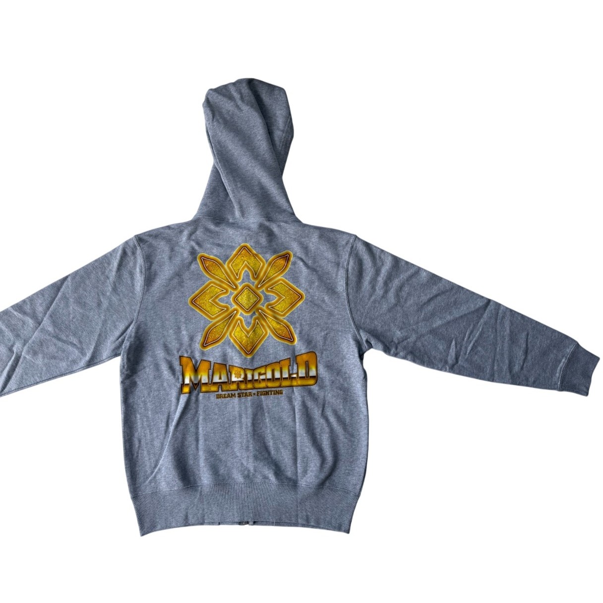 【通販限定】マリーゴールド MARIGOLD ロゴ セットアップ スウェットパーカー & パンツ グレー (M/L/XL)