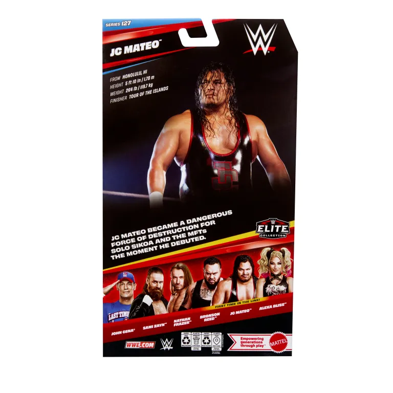 【取り寄せ】JC マテオ WWE フィギュア エリート 127