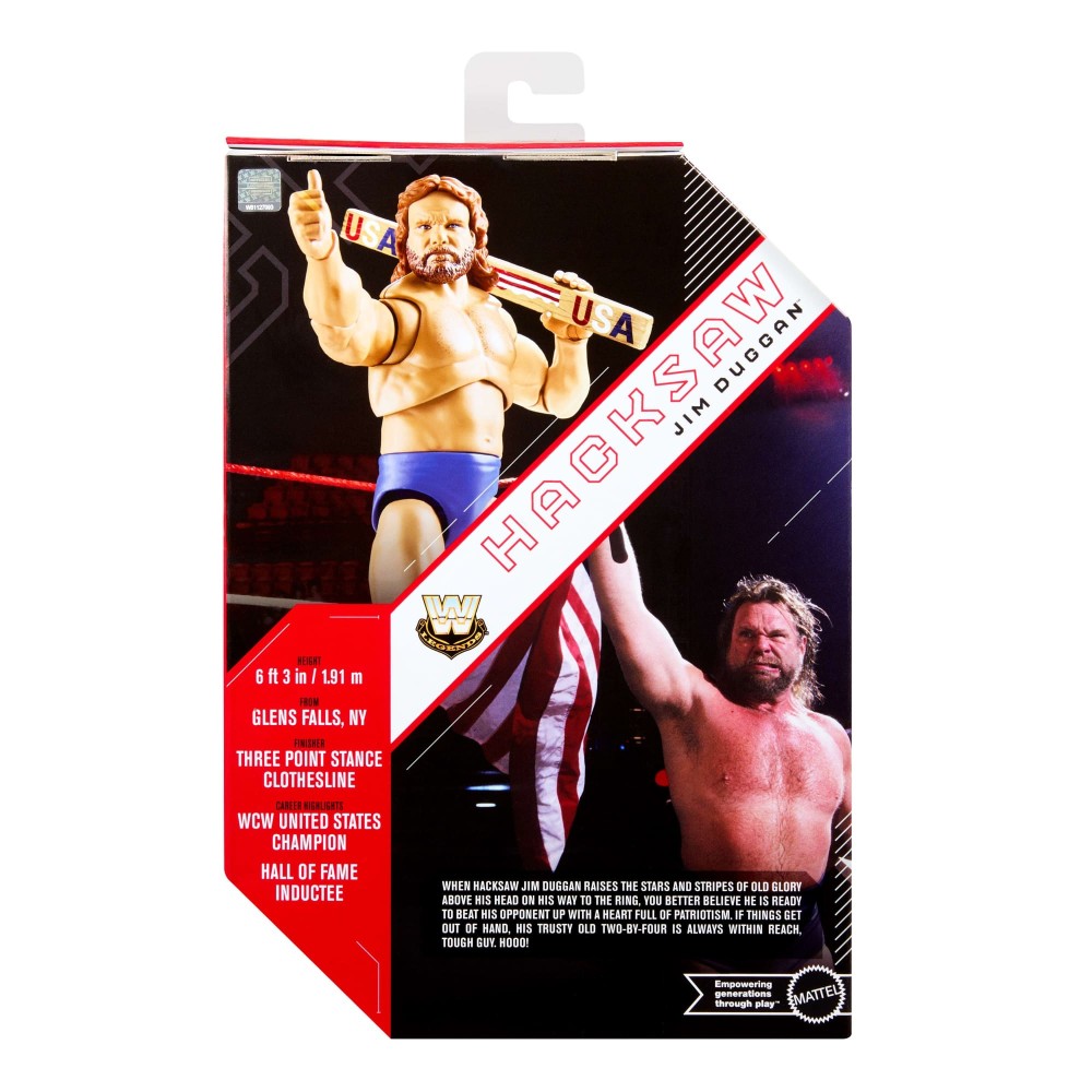 ハクソー・ジム・ドゥーガン WWE フィギュア アルティメット・エディション レジェンド