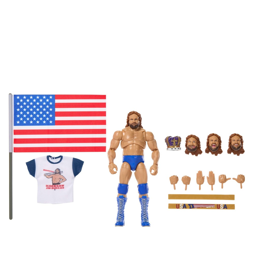 ハクソー・ジム・ドゥーガン WWE フィギュア アルティメット・エディション レジェンド