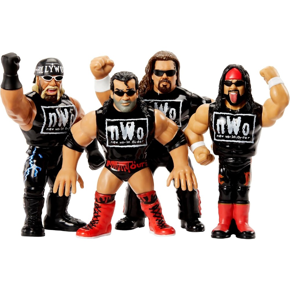 プロレスフィギュアセット④ nWo2002 WWEバージョン WWF WCW WWE フィギュア レトロ シリーズ nWo 4体セット | すべての商品