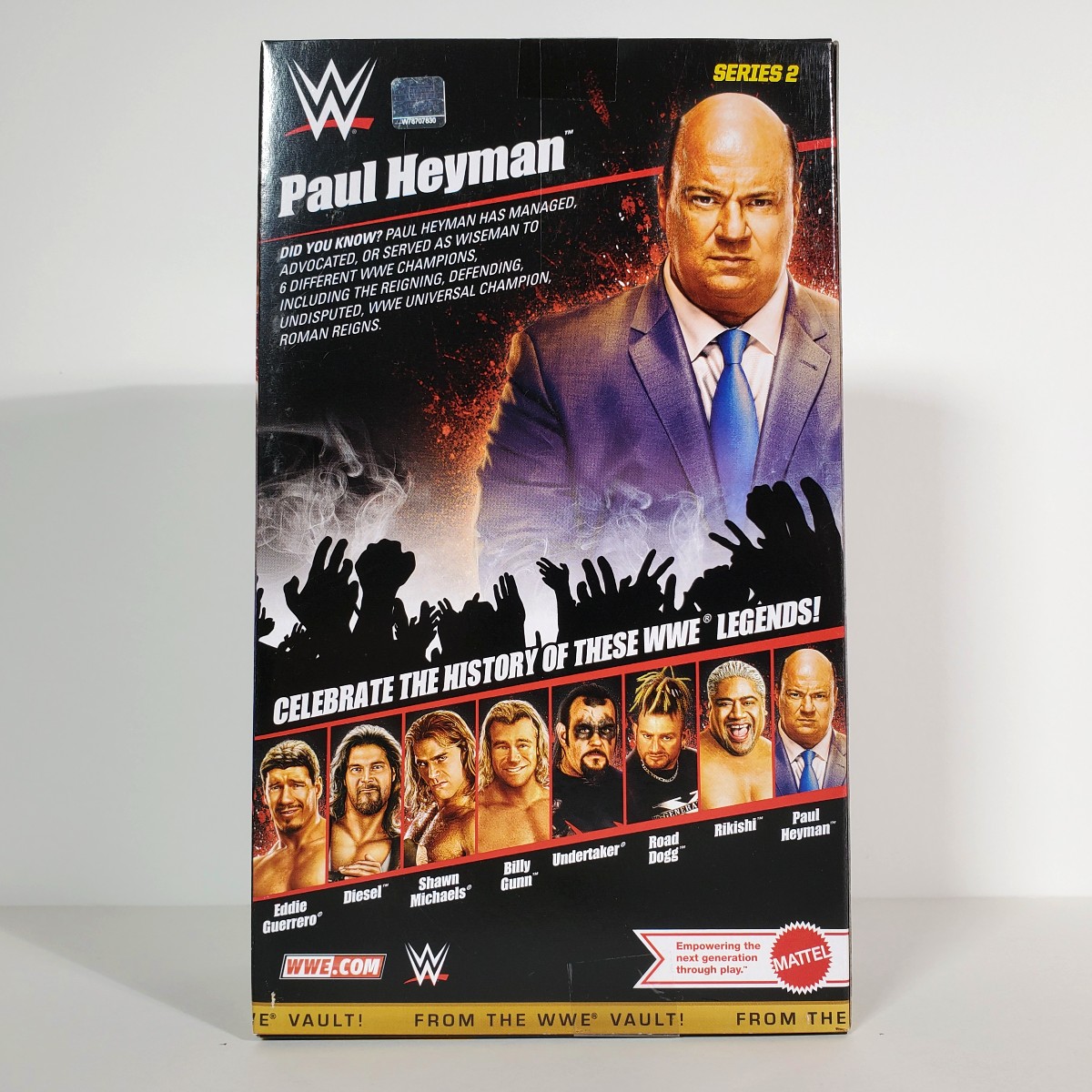 ポール・ヘイマン WWE フィギュア フロム・ザ・ヴォルト シリーズ 2