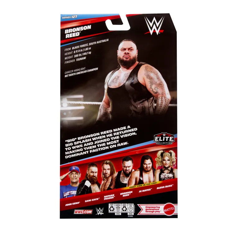 【取り寄せ】ブロンソン・リード WWE フィギュア エリート 127