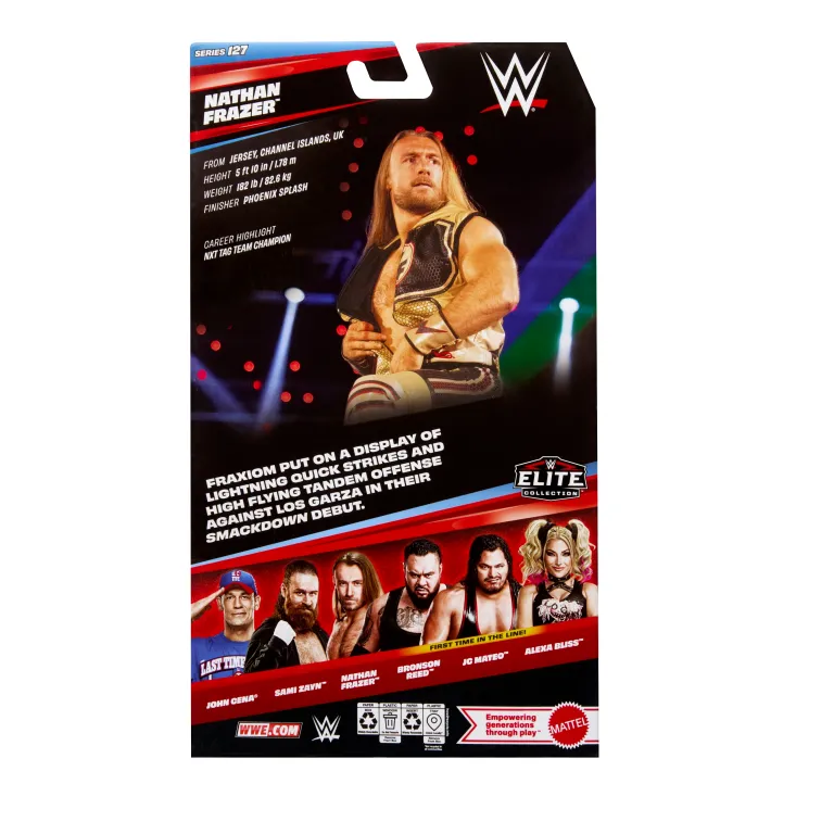 【取り寄せ】ネイサン・フレイザー WWE フィギュア エリート 127