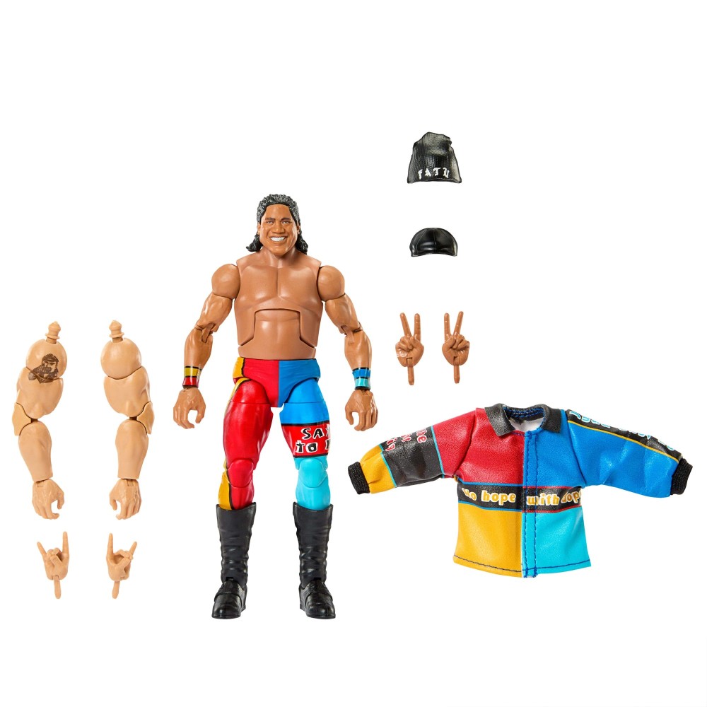 ファトゥ WWE フィギュア エリート MNW 9 | WWE | ビッグブルー BIG BLUE