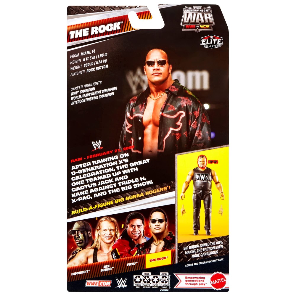 ザ・ロック WWE フィギュア エリート MNW 9 | WWE | ビッグブルー BIG BLUE