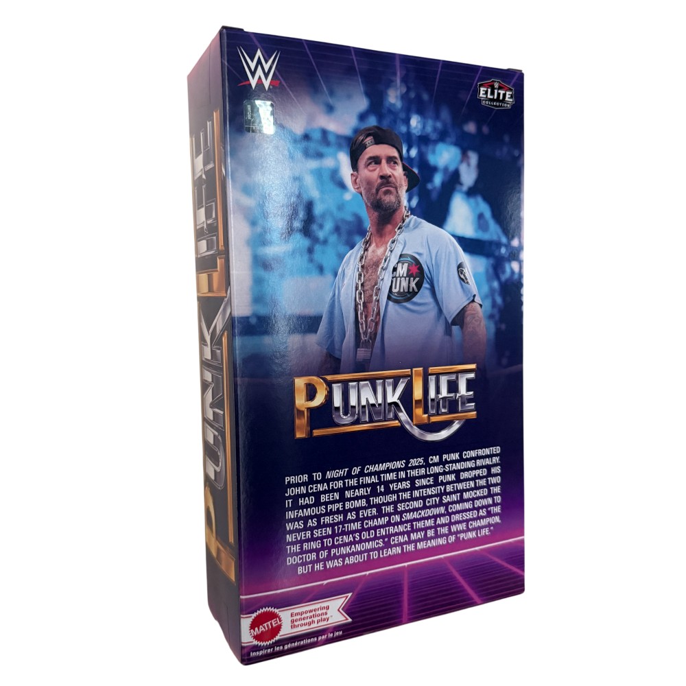 CMパンク WWE フィギュア エリート PUNK LIFE | 【WWE フィギュア