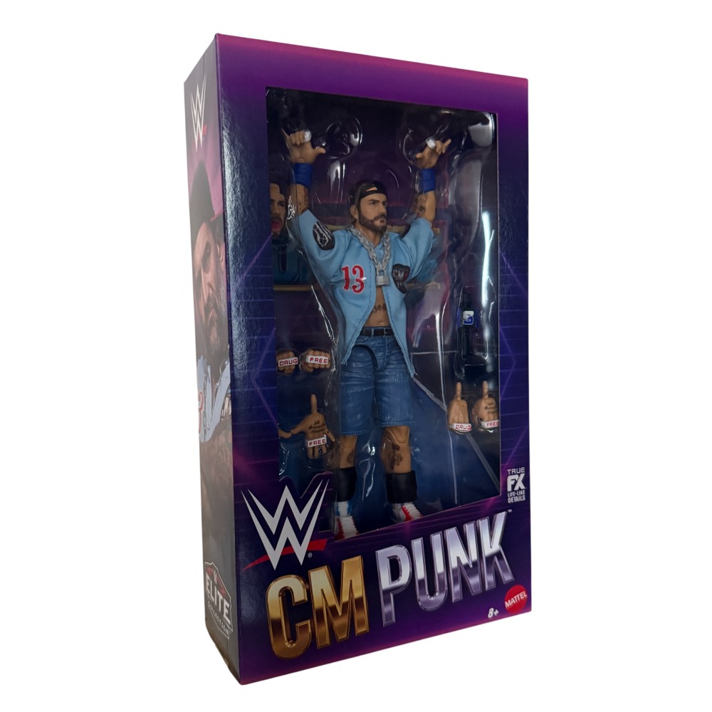 超激レア　CMパンク　フィギュア　WWE マテル　エリート　新日本プロレス CMパンク WWE フィギュア エリート PUNK LIFE | 【WWE フィギュア