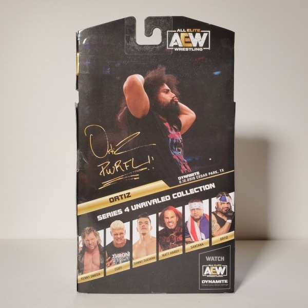 【SALE】オルティス AEW Unrivaled 4 フィギュア