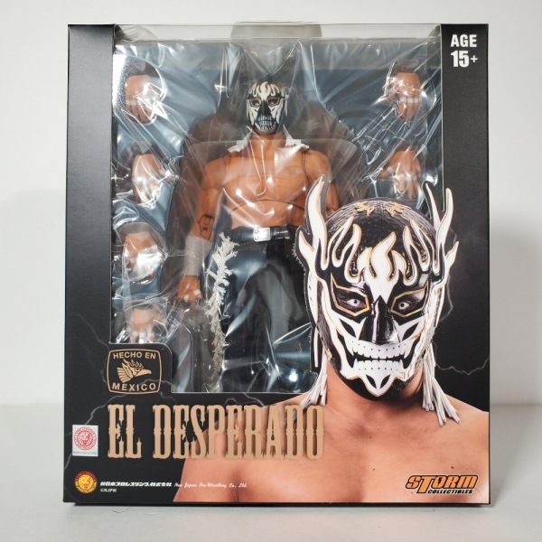 限定カラー エル・デスペラード アクション フィギュア 新日本プロレス ソフビ Storm Collectibles アクションフィギュア エル・デスペラード